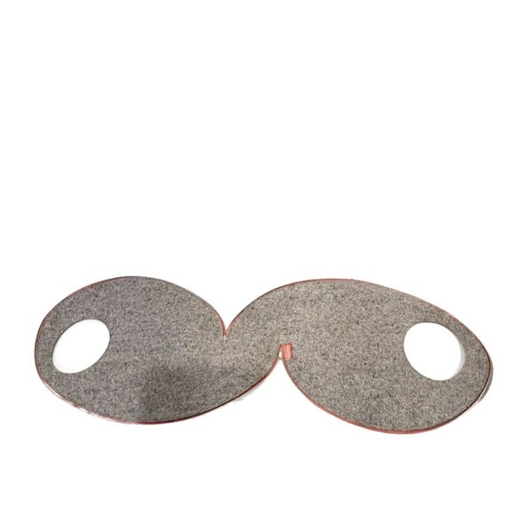 Josh Jackus "Um" Felted Wool Sculptural Bag Grey Full Zip - Picture 5 of 5